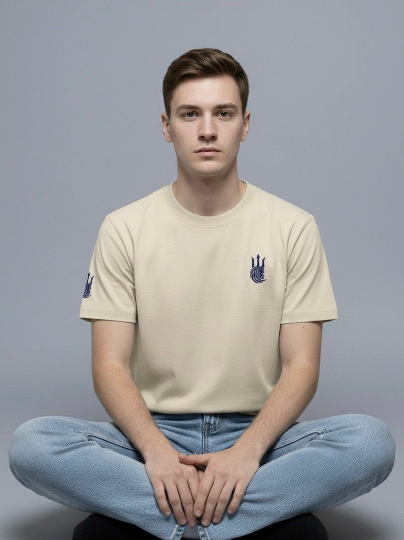 Poseidon® Oversized faded t-shirt