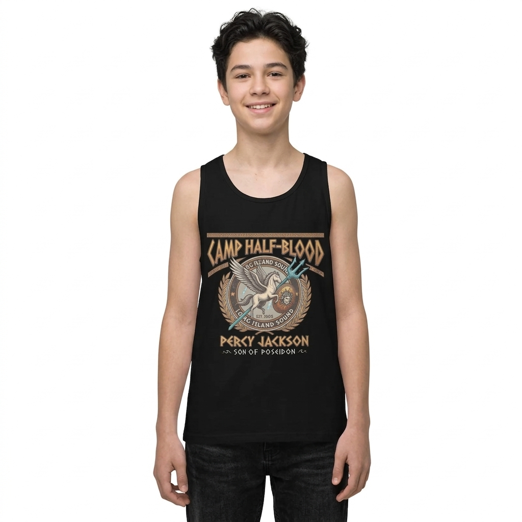Poseidon® Camp Half blood  Men’s premium tank top